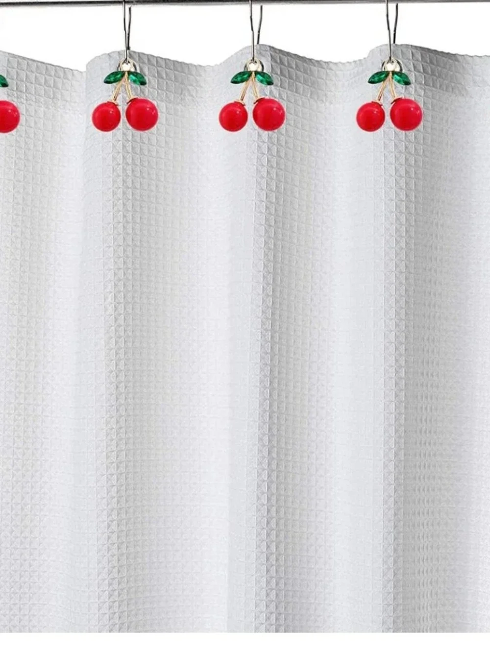 Vanderbilt Home Whimsical Cherries 12-PC Fashion Shower Hooks